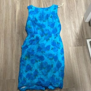 Vintage Chiffon Seamstress-made midi dress